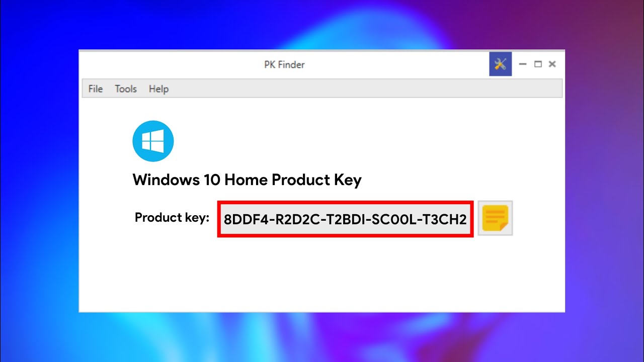 Cara dapat product key windows 10