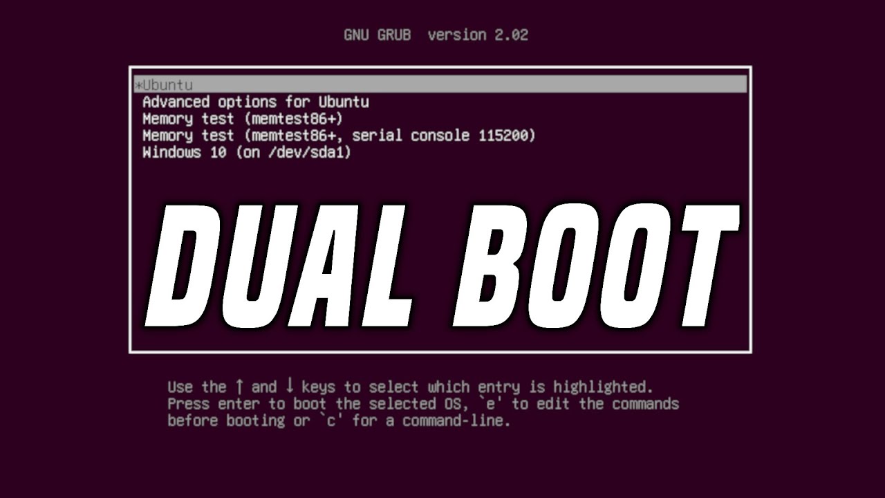 Cara dualboot windows dan linux