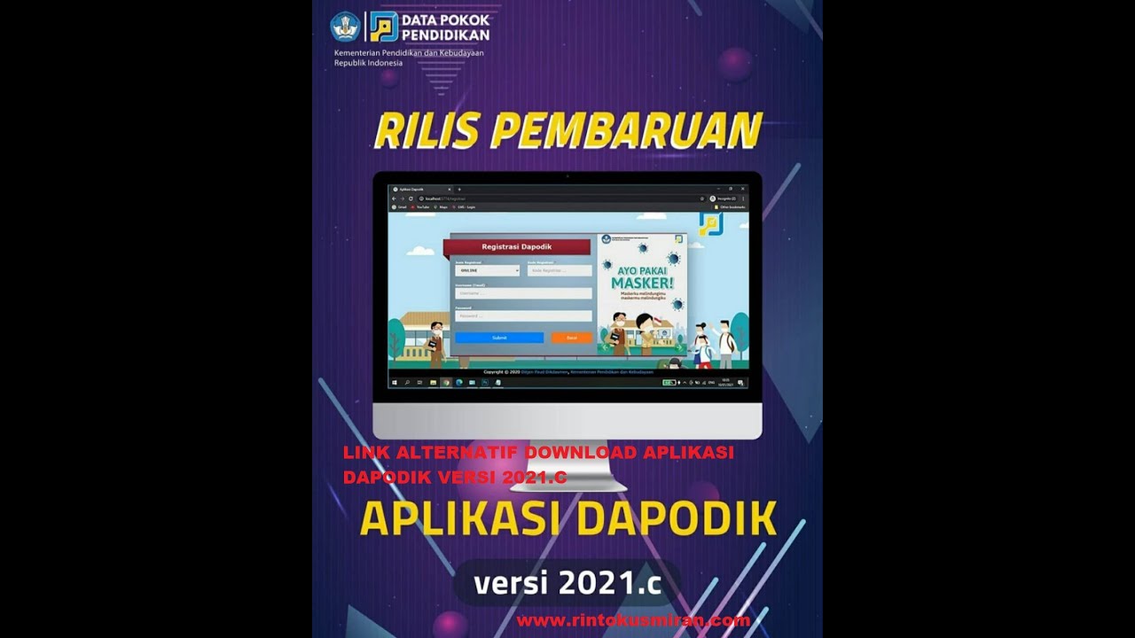 Cara instal dapodik 2019 c di windows 7