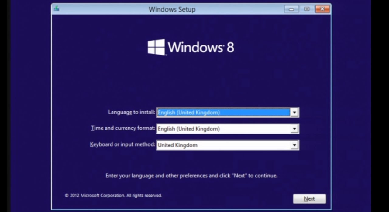 Cara instal windows 8 dengan dvd