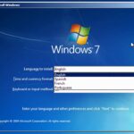 Cara install windows 7 dengan dvd