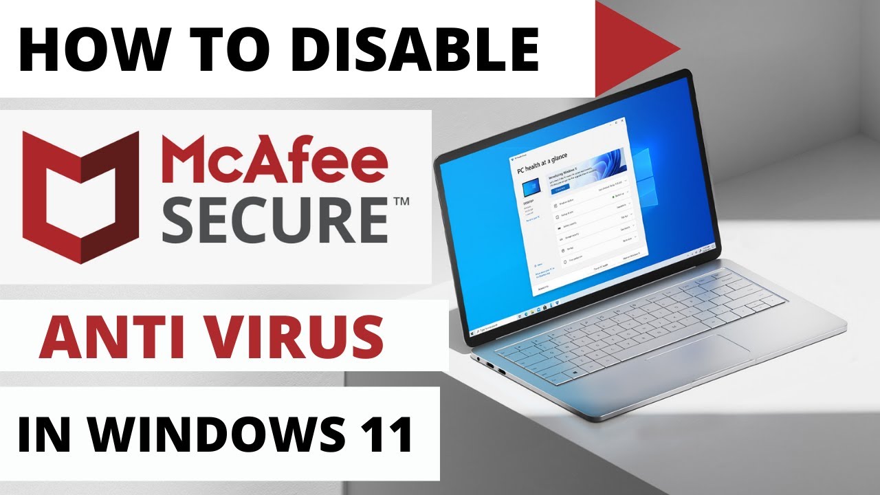 Cara mematikan antivirus mcafee windows 7