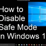 Cara mematikan safe mode windows 10