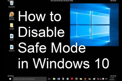 Cara mematikan safe mode windows 10