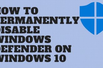 Cara mematikan windows defender windows 10 permanent