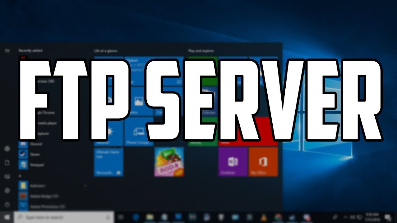 Cara membuat ftp di windows 10