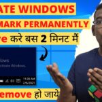 Cara menghilangkan activate windows 10 permanen