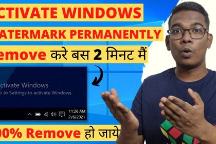 Cara menghilangkan activate windows 10 permanen