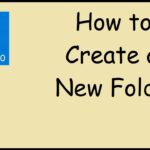Cara membuat folder baru di laptop windows 10