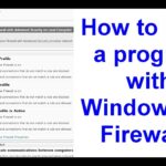 Cara blok aplikasi dengan windows firewall