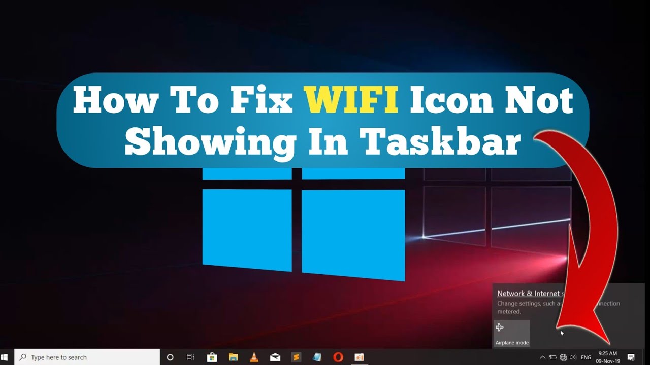 Cara memunculkan icon wifi di taskbar windows 7