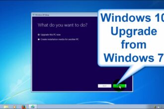 Cara update windows 7 ke 10 tanpa kehilangan data