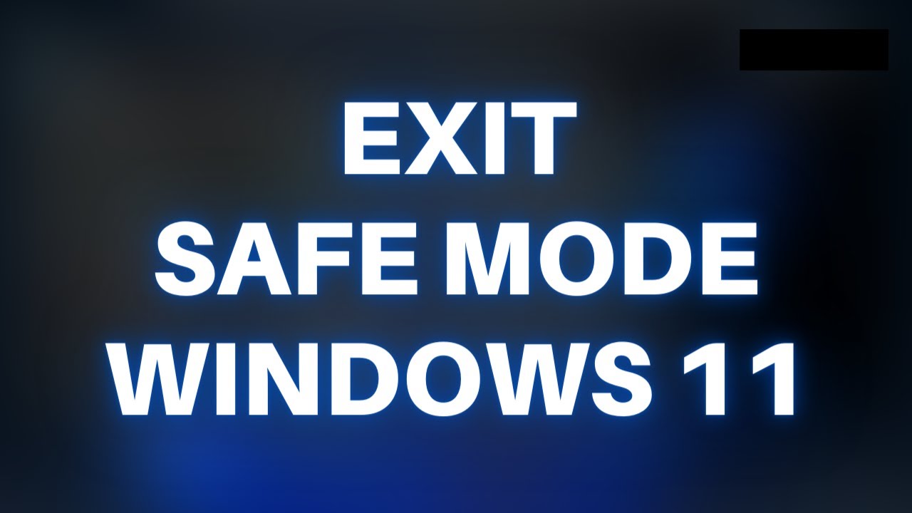 Safe mode windows get command exit restart start normally computer will