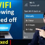 Lenovo wifi laptop turn