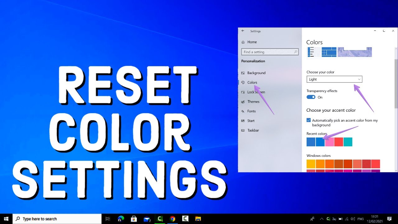 Cara mengembalikan warna layar komputer ke normal mode windows 10