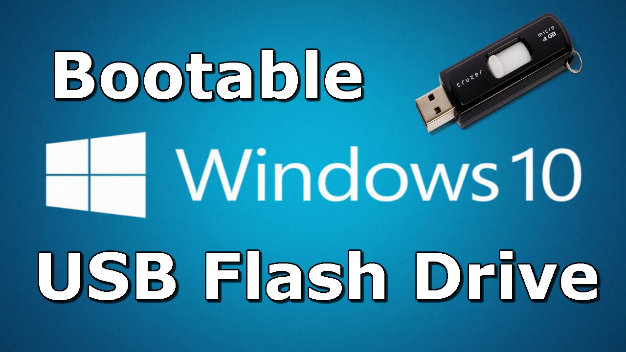 Usb windows bootable drive create install flash boot installation uefi winbuzzer legacy iso stick ways easy need installer pc microsoft