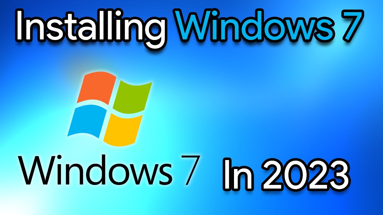 Cara cepat instal windows 7