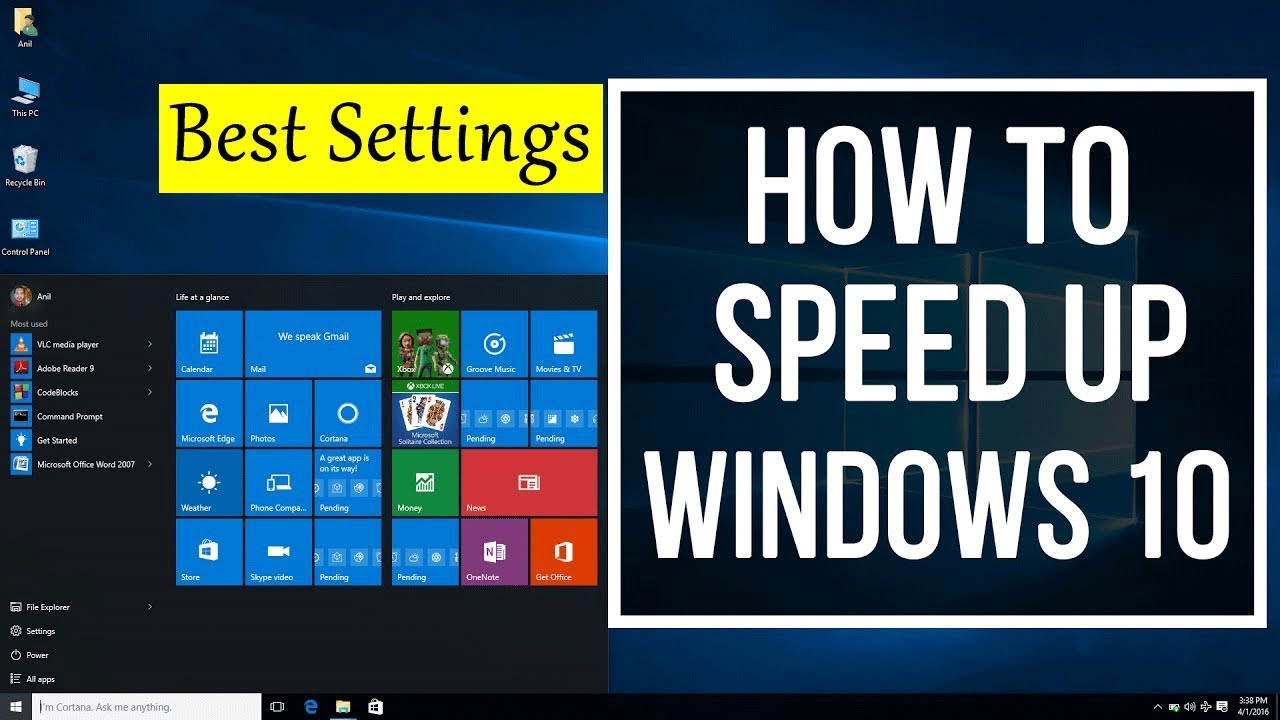 Windows laptop speed pc faster computer gaming tweaks easy tips