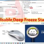 Cara mematikan deep freeze windows 7