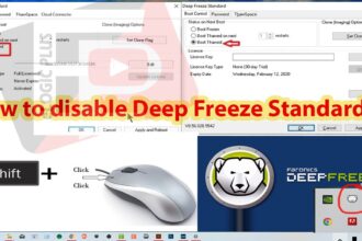 Cara mematikan deep freeze windows 7