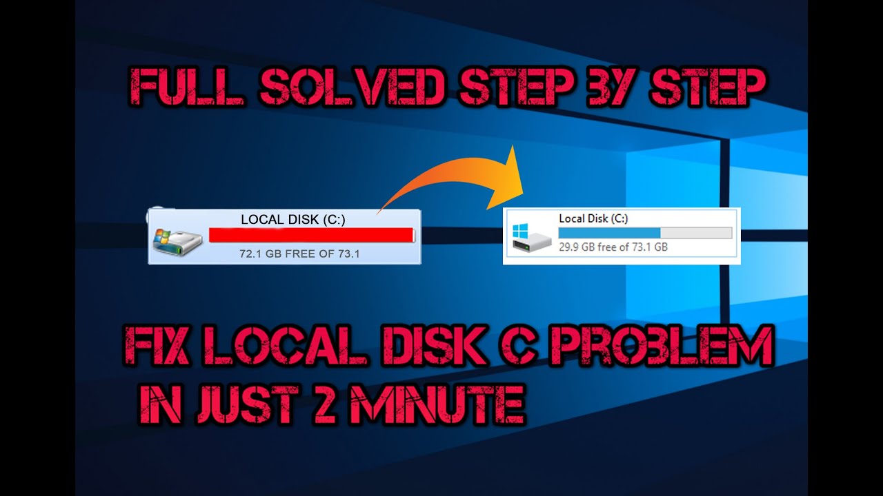 Local clean disk