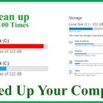 Cara membersihkan local disk c windows 10