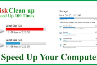 Cara membersihkan local disk c windows 10