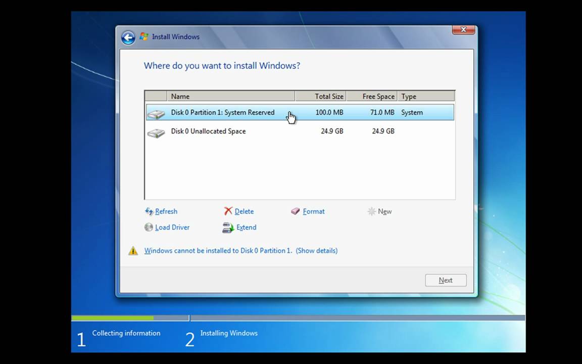 Cara membuat partisi di windows 7