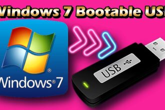 Cara membuat usb installer windows 7