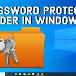 Protect folder password windows tweet twitter