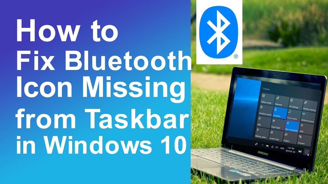 Cara menampilkan bluetooth di taskbar windows 10