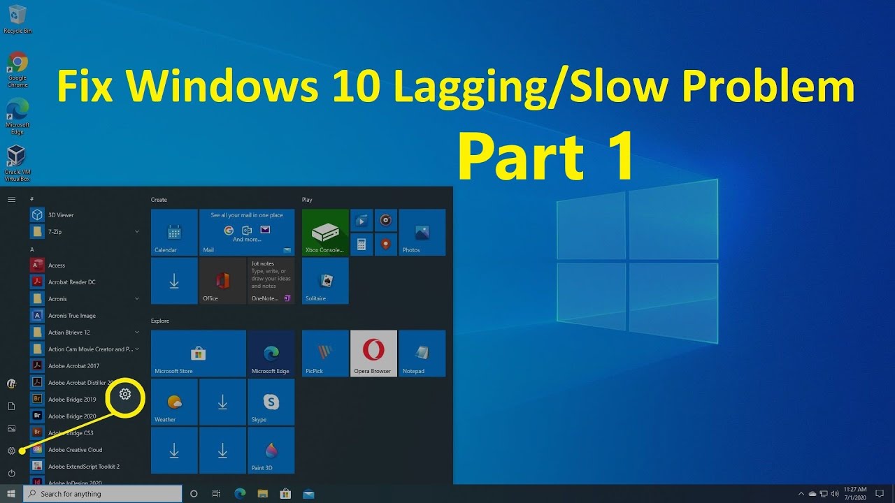 Cara mengatasi lag windows 10