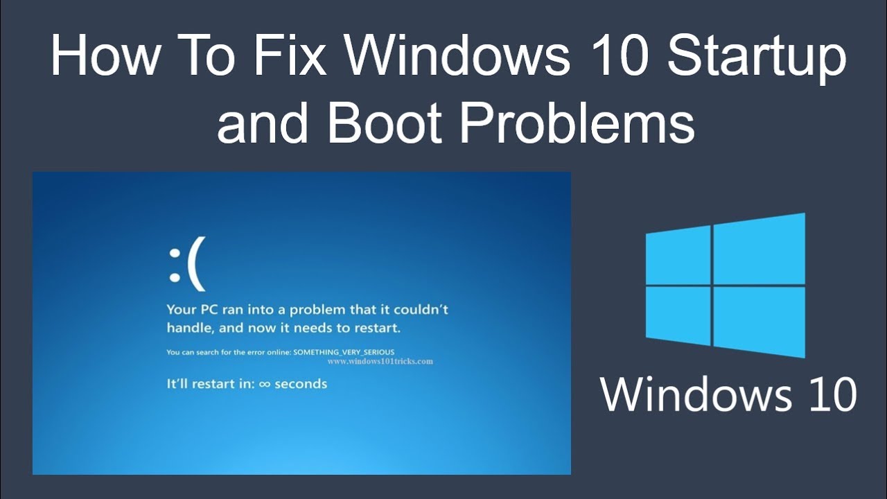 Cara mengatasi laptop bootloop windows 10