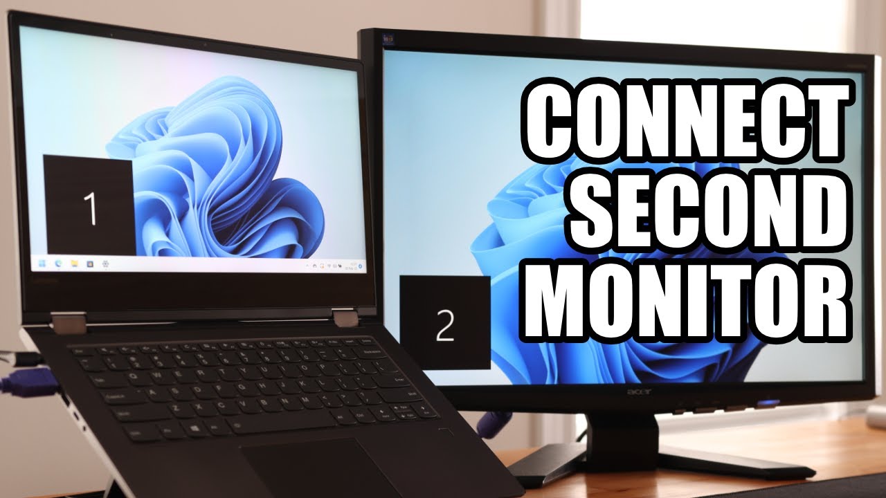 Cara menghubungkan laptop ke monitor windows 10