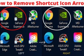 Cara menghilangkan tanda panah pada shortcut windows 10