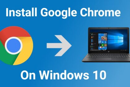 Cara menginstal google chrome di windows 10