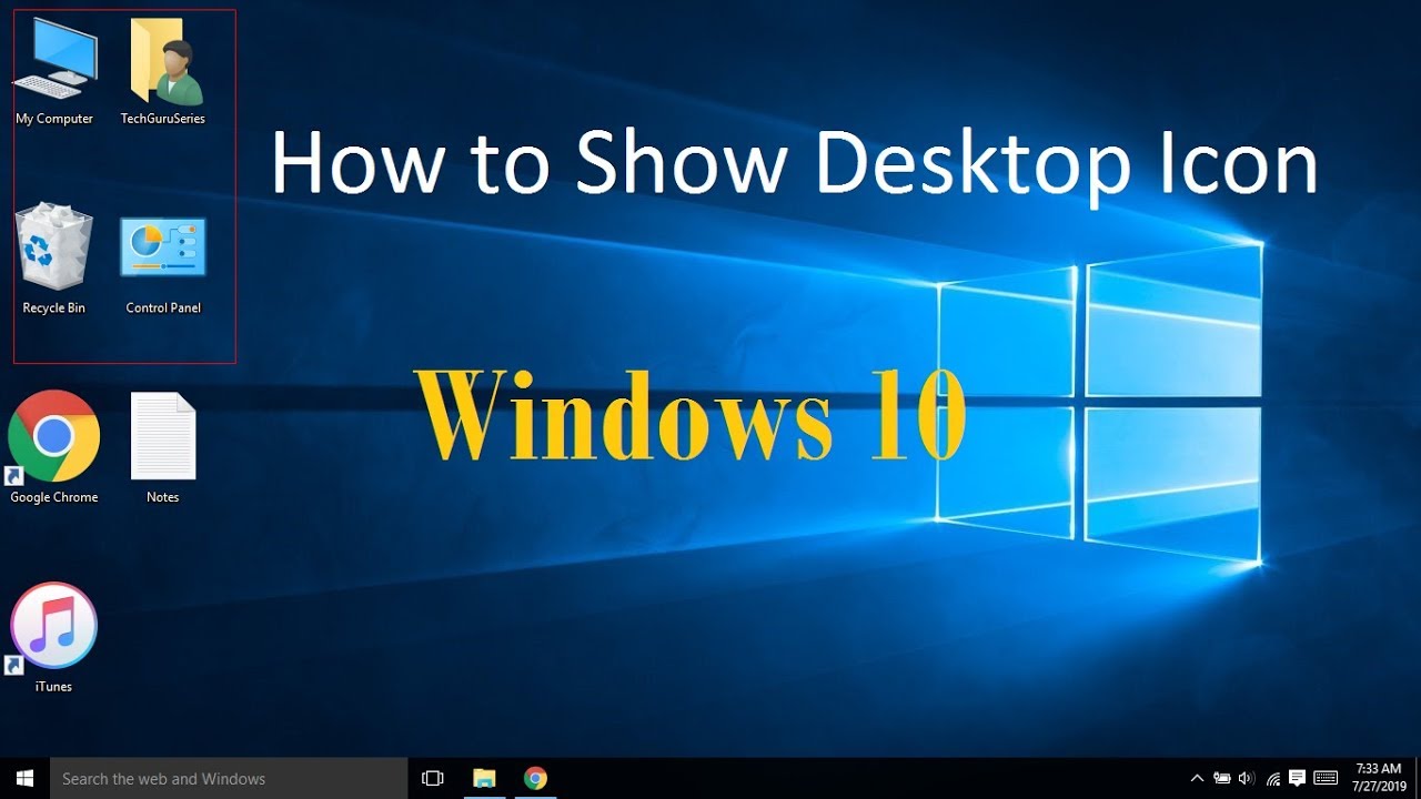 Computer desktop windows show