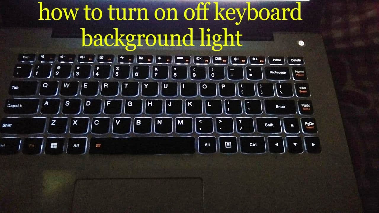 Cara menyalakan lampu keyboard laptop windows 10