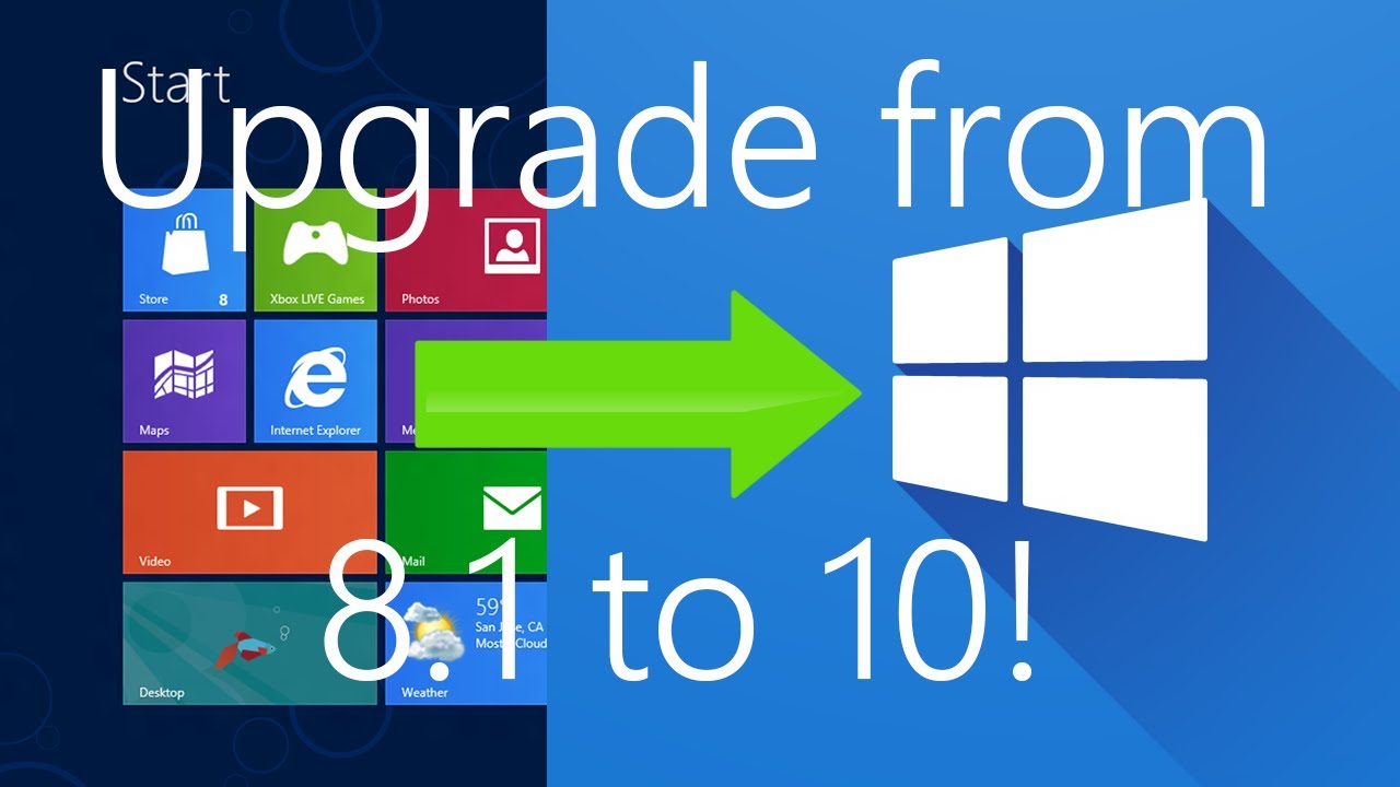 Cara upgrade dari windows 8 ke windows 10