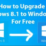 Windows upgrade step