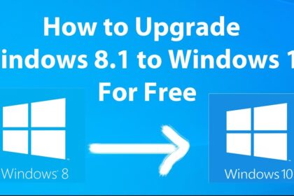 Windows upgrade step