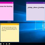 Cara agar sticky notes tidak hilang windows 10