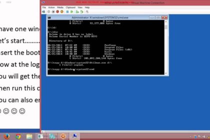 Cara bongkar password windows 7