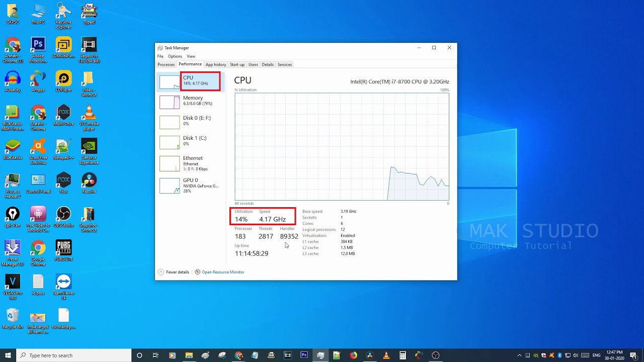 Processor windows entering msinfo32