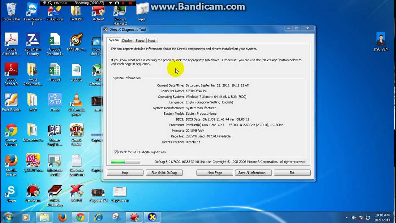 Cara melihat vga di laptop windows 7