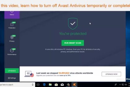 Cara mematikan antivirus avast windows 10