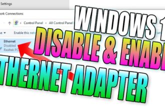 Ethernet connection howto locate corresponding