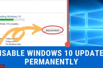 Cara mematikan update windows 10 permanen