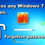 Cara membuka password laptop yang lupa windows 7