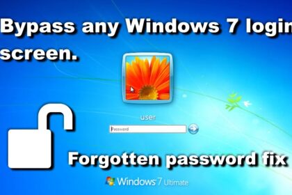 Cara membuka password laptop yang lupa windows 7